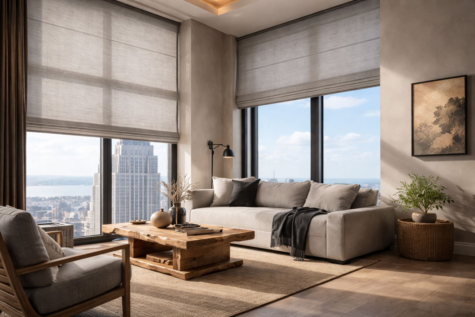 Roman Blind Type Available